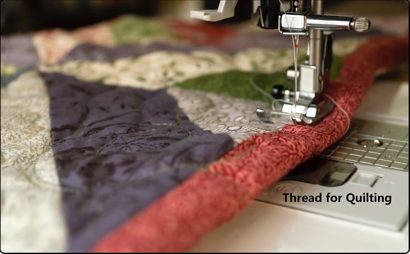 Simthread All Purpose Thread Polyester 400 Yards (1 White 1 Black) - Image 3